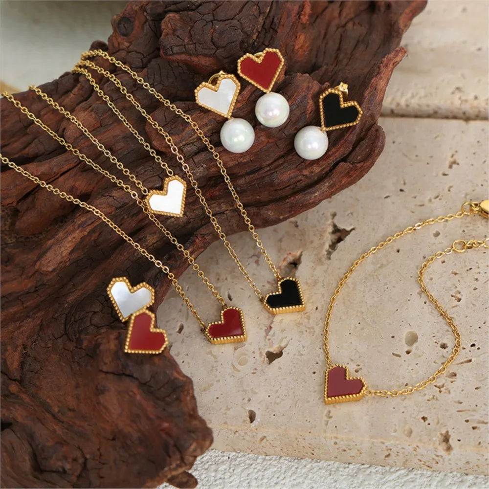 Heart Charm Set