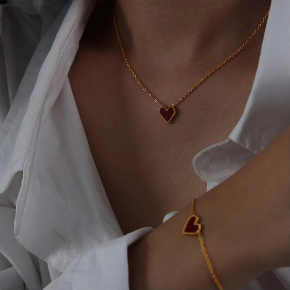 Heart Charm Set