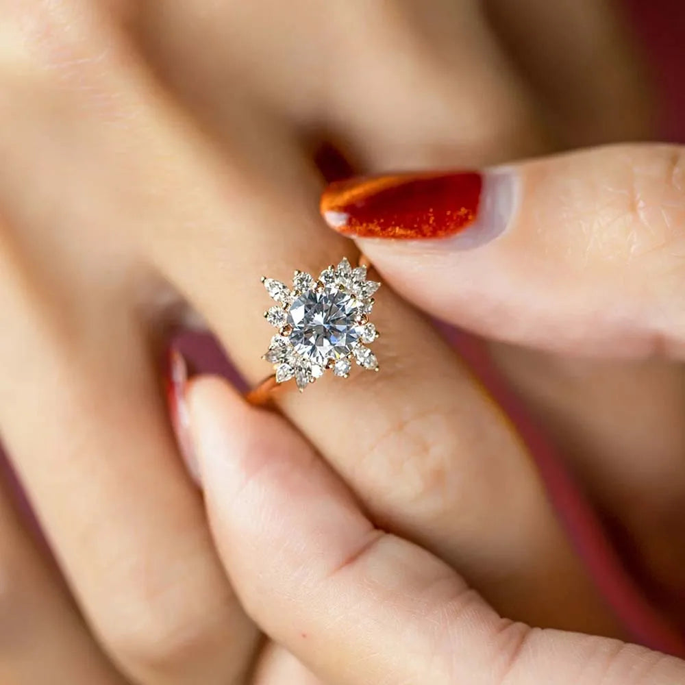 Moissanite Bloom
