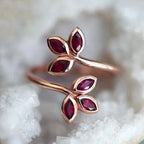 Rose Gold Flora Ring