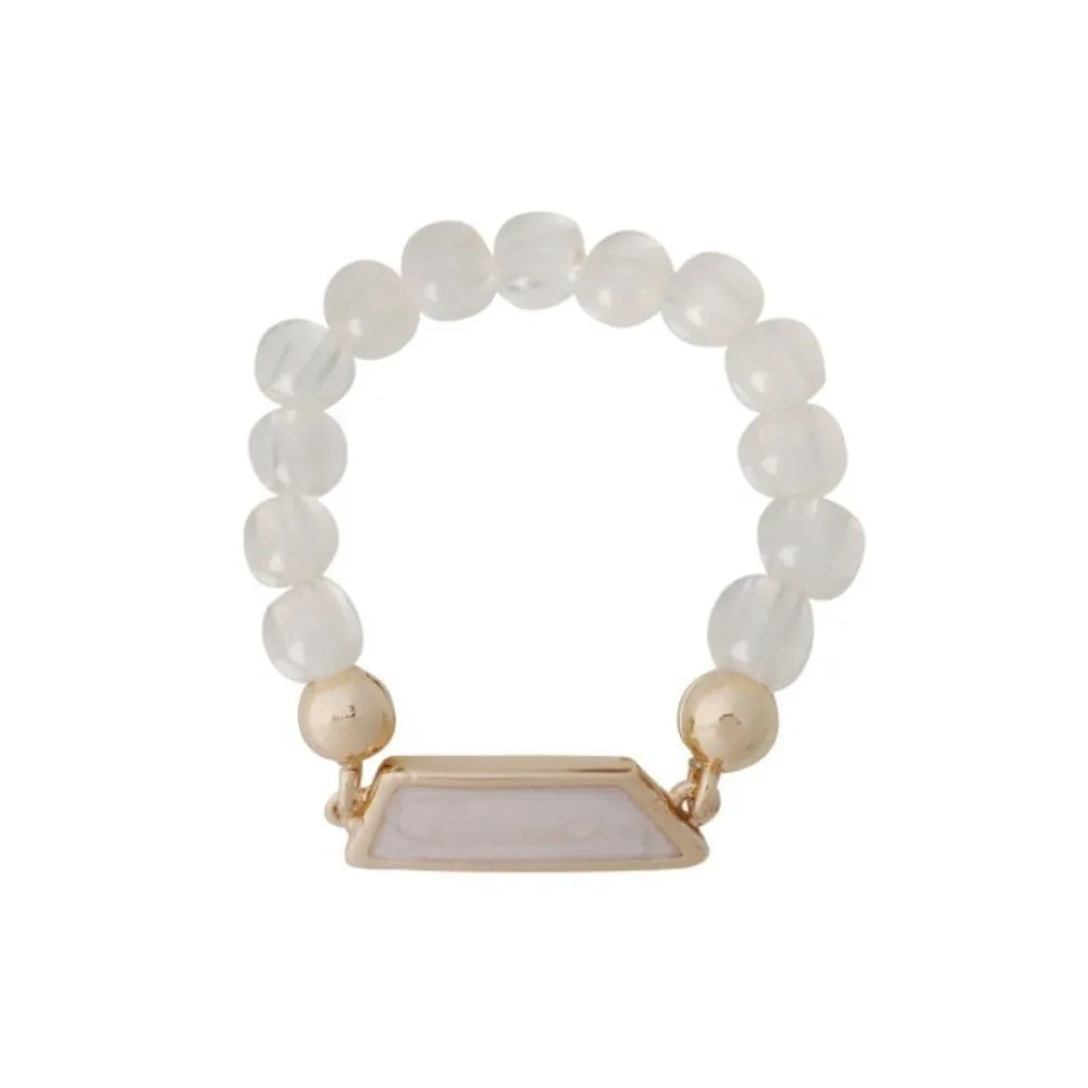 Beaded Aura Ring
