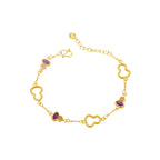 Gourd Enamel Bracelet