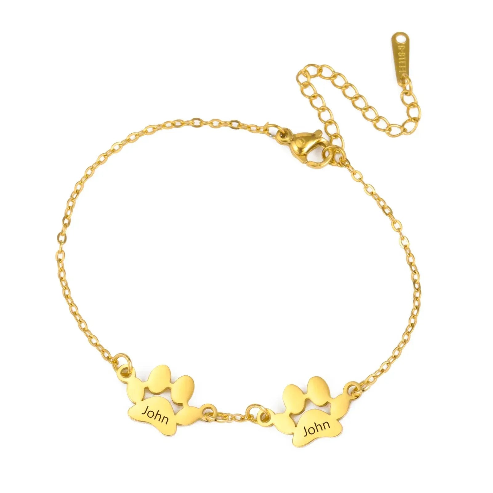 Paw Print Bracelet