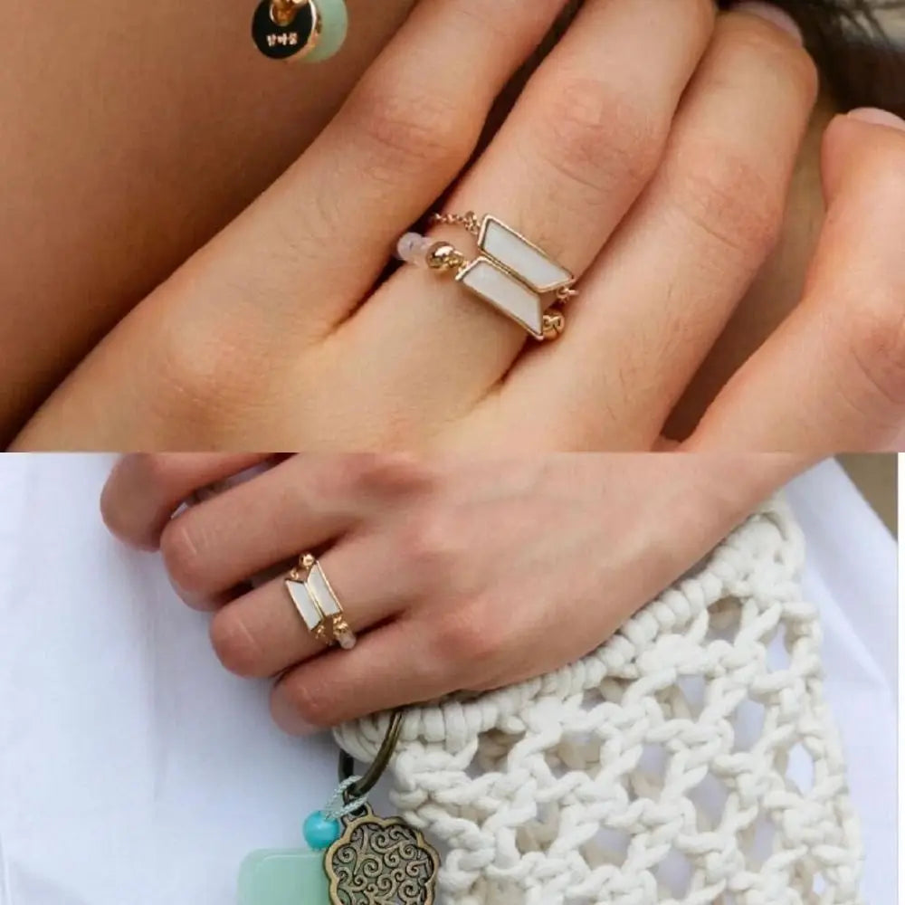 Beaded Aura Ring
