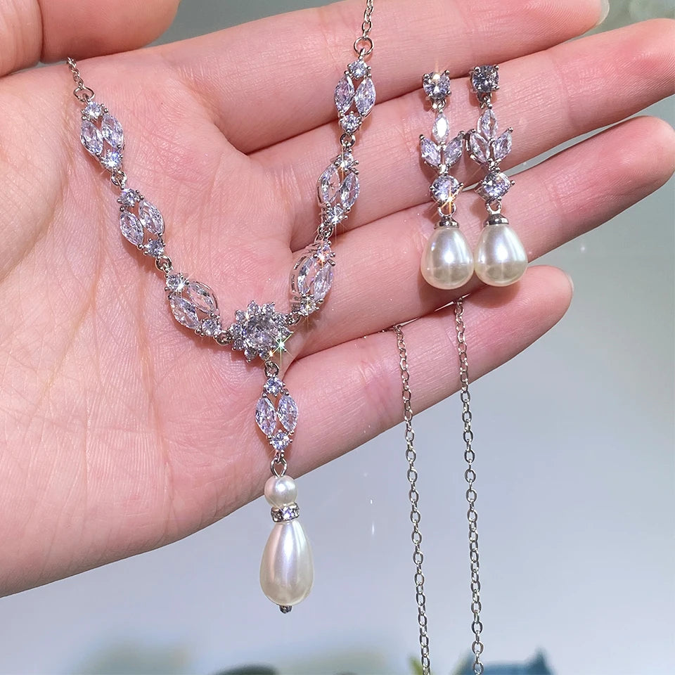 Aqua Pearl Set