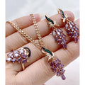 Zircon Rose Set