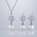 Zirconia Pearl Set
